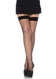 Spandex Industrial Net Thigh Highs