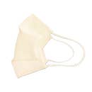 Droplet proof, 3 Layers, White Square pleated Reusable Face Mask