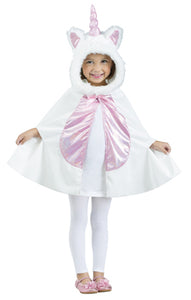 Unicorn Hooded Cape - Size Up to Size 6