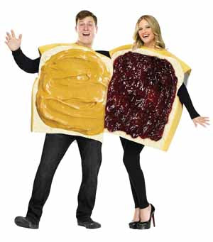 Peanut Butter & Jelly Couples Costume