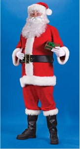 Rich Velvet Santa Suit - Size XL - 50-54