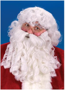 Deluxe Santa Beard and Wig Set