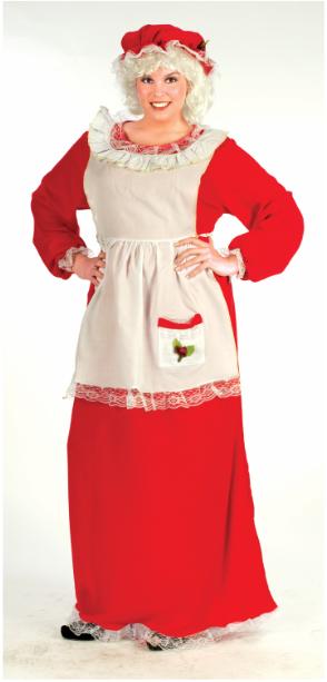 Deluxe Mrs.Claus - Plus Size 16 - 24W