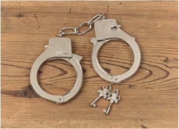 Lightweight Metal Handcuffs with Keys