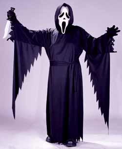 Ghost Face Teen Costume  - One Size
