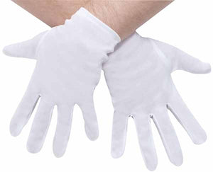 White Gloves - Plus Size