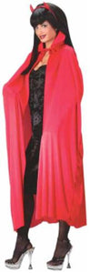 Classic Satin Cape - 45" long - Red or Black Available