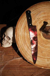 Graphic Blade Knife Skeleton