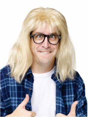 Garth Wig & Novelty Specs