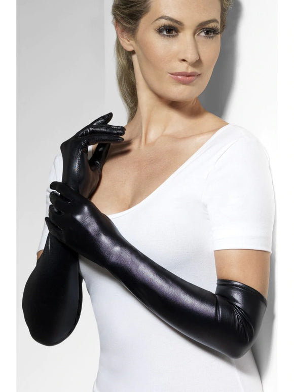 Wet Look Gloves