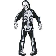 Totally Skele-Bones Children Costume - Size Med