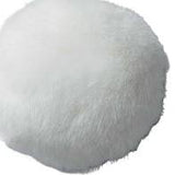 Jumbo 4" Bunny Tail - Available in Black or White