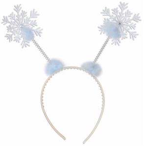 Snowflake Bopper with Blue Headband
