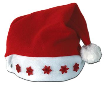 Light Up Santa Hat