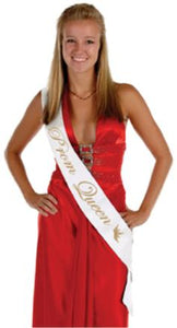 Prom Queen Sash