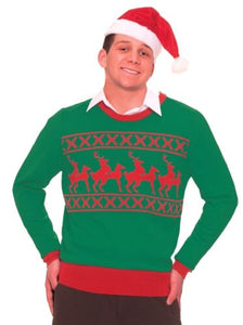 Naughty Christmas Sweater Reindeer Games