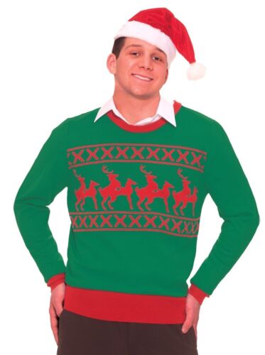 Naughty Christmas Sweater Reindeer Games