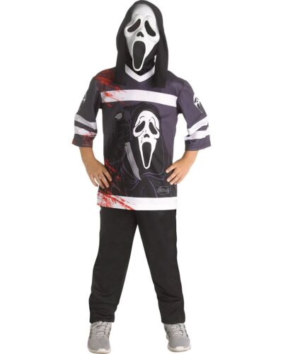 Ghost Face Hockey Jersey & Mask - Child